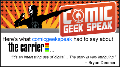Comic Geek Speak review of The Carrier